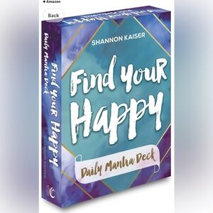 Find Your Happy Daily Mantra Deck by Shannon Kaiser like new  $18